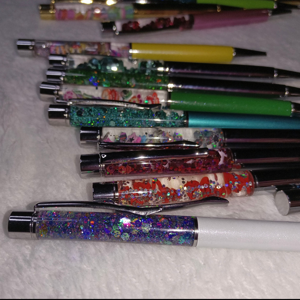 Custom Glitter Floating Pens