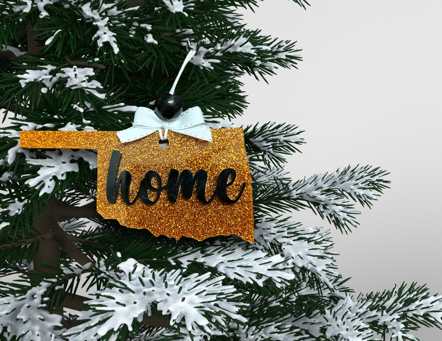 Glitter Home Oklahoma Ornaments