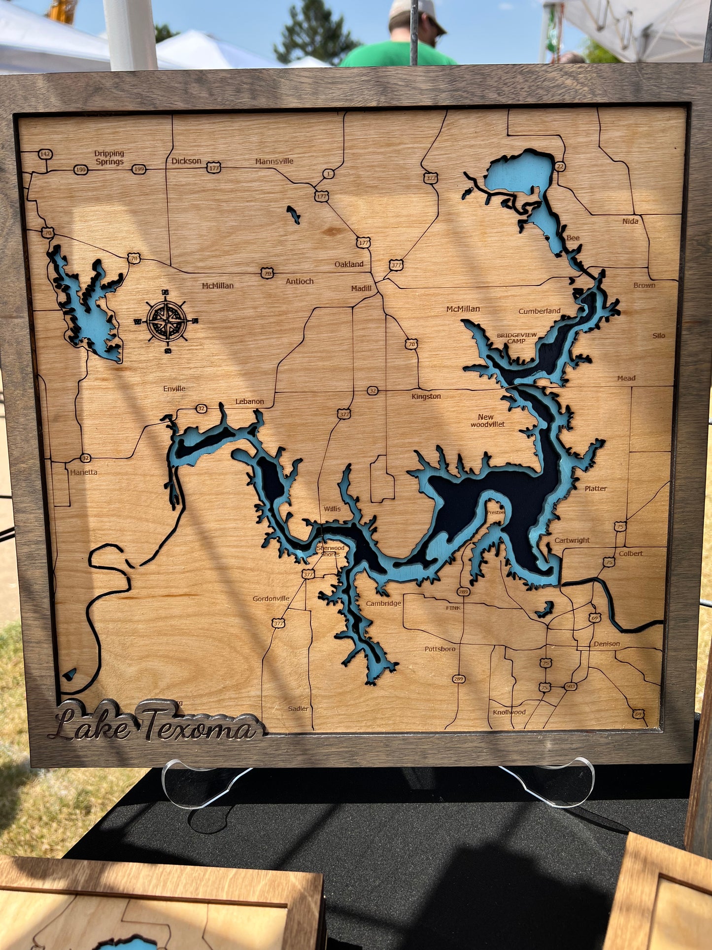 Lake Texoma Map