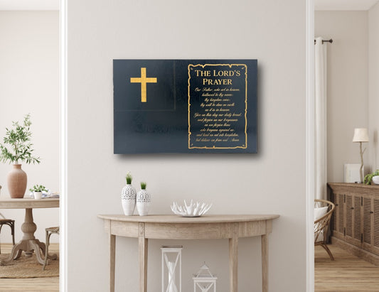 The Lord's Prayer Sign