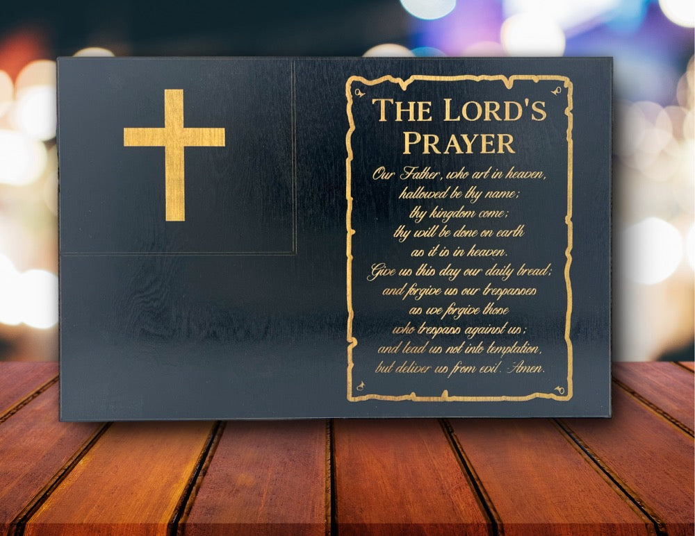 The Lord's Prayer Sign