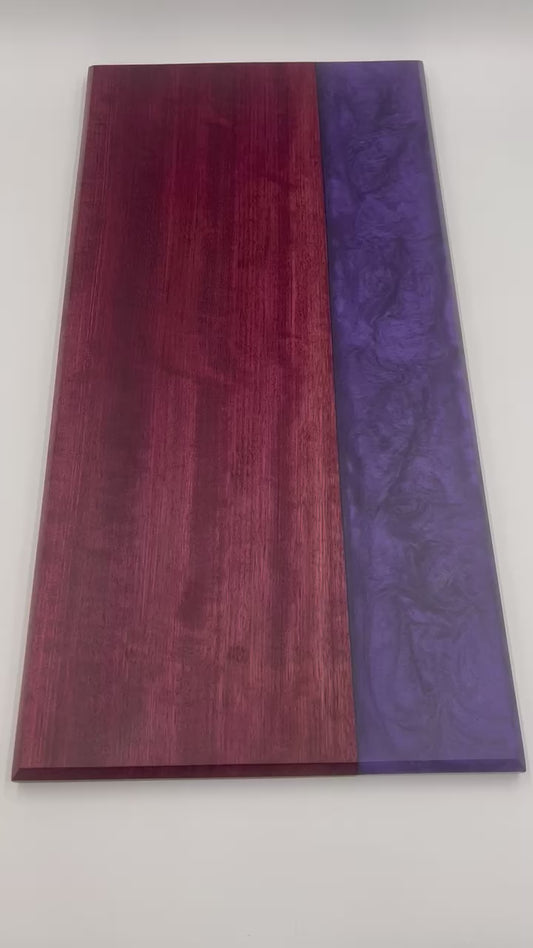 Purple Heart Serving Board