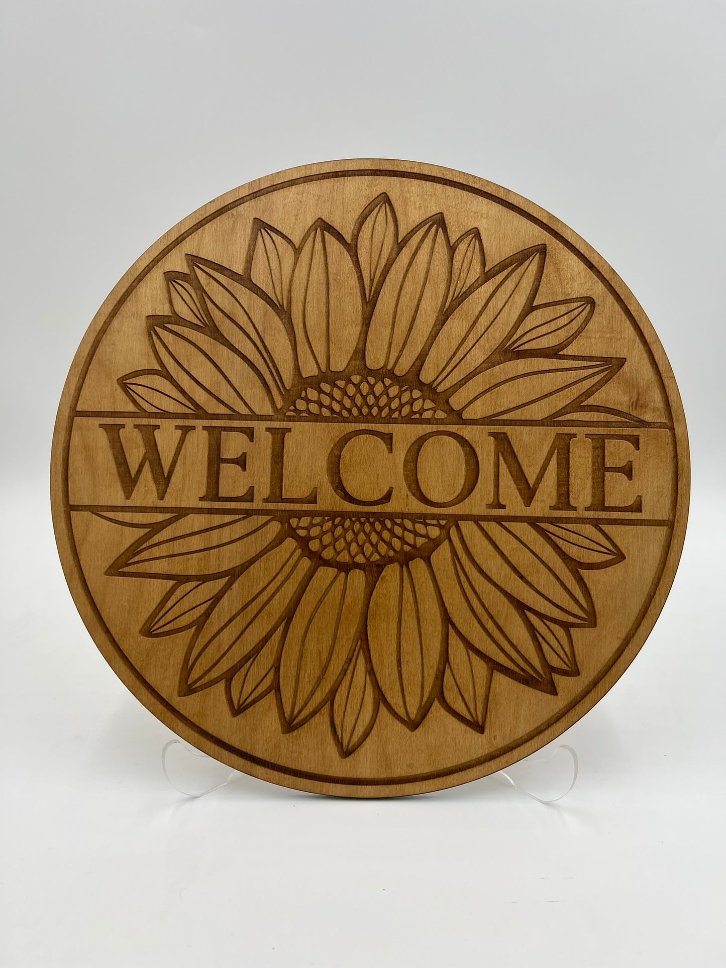 Sunflower Welcome Sign