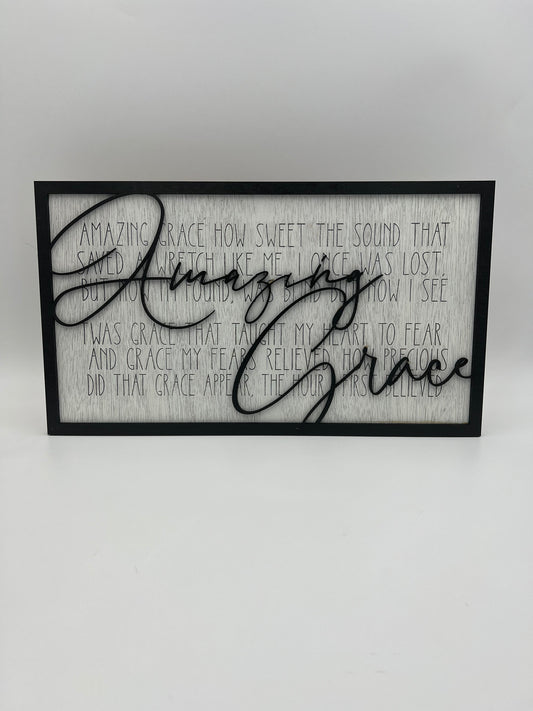 Amazing Grace Sign