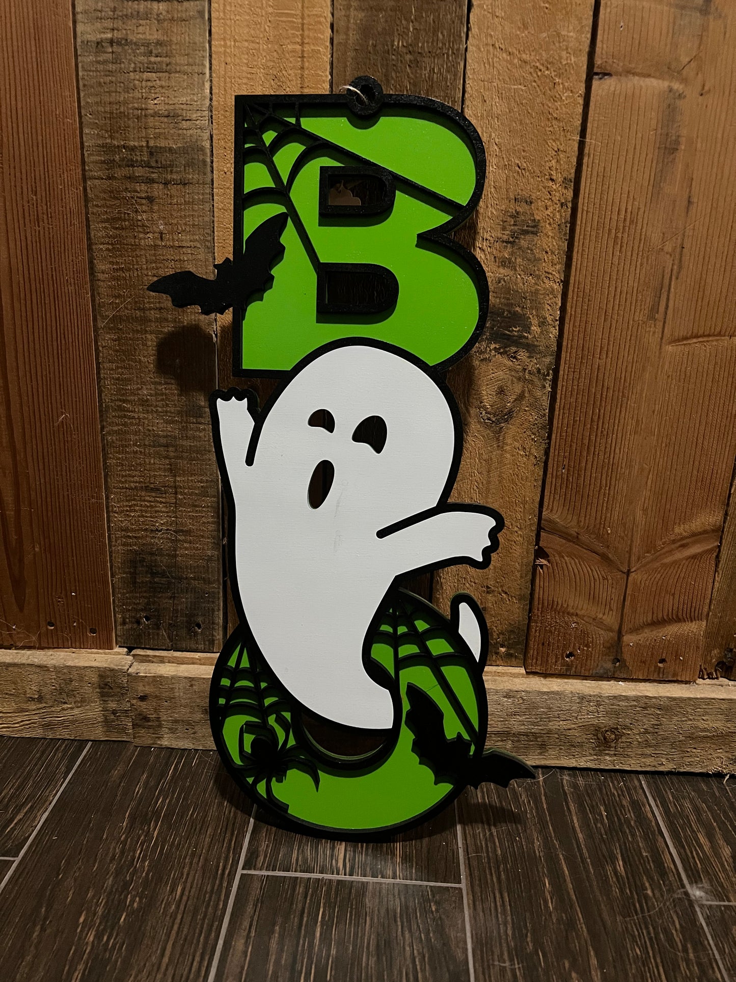 Ghost “Boo” Sign