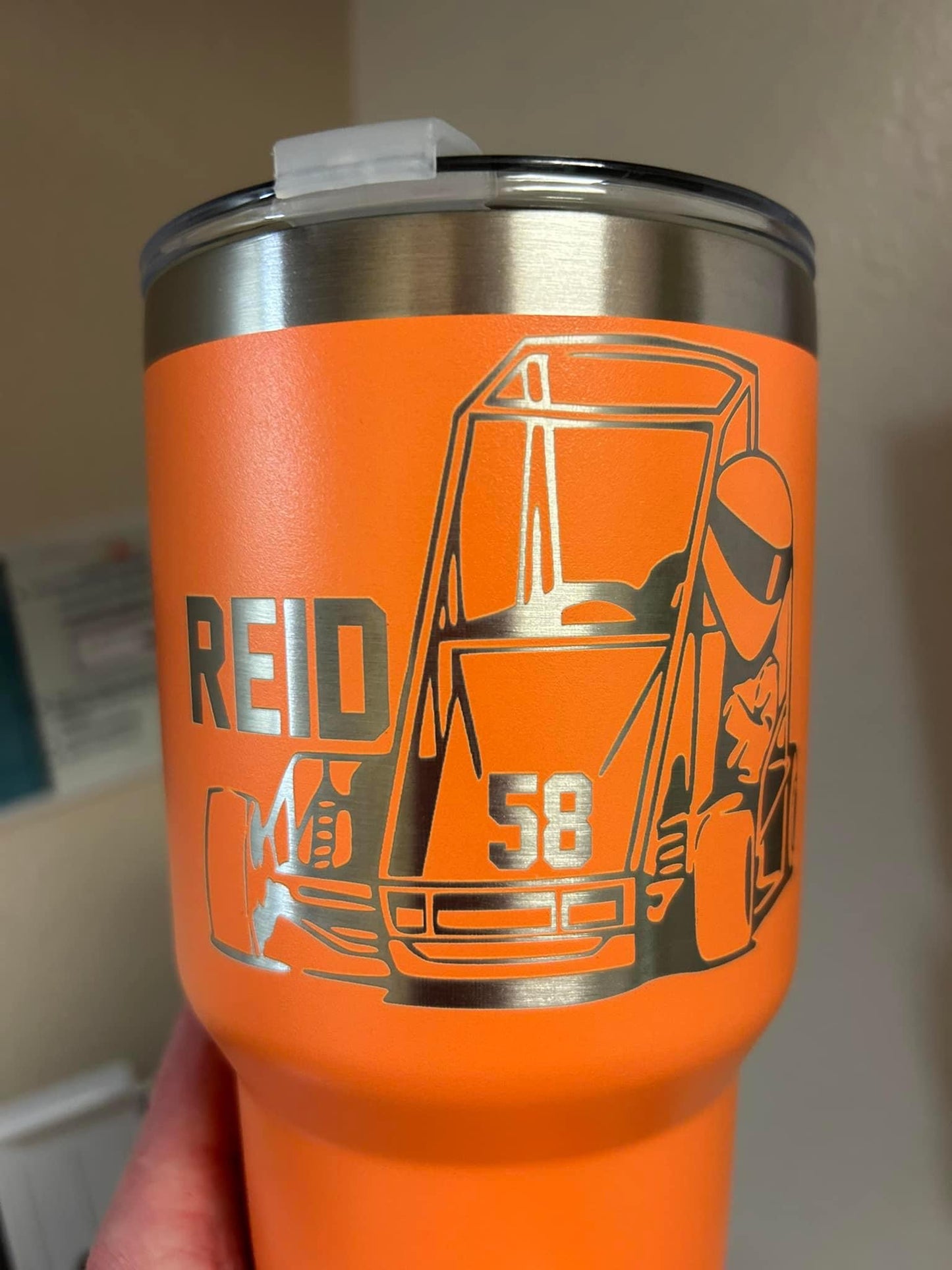 Custom Lasered Powder Coated Tumblers